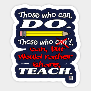 Can Teach Sticker